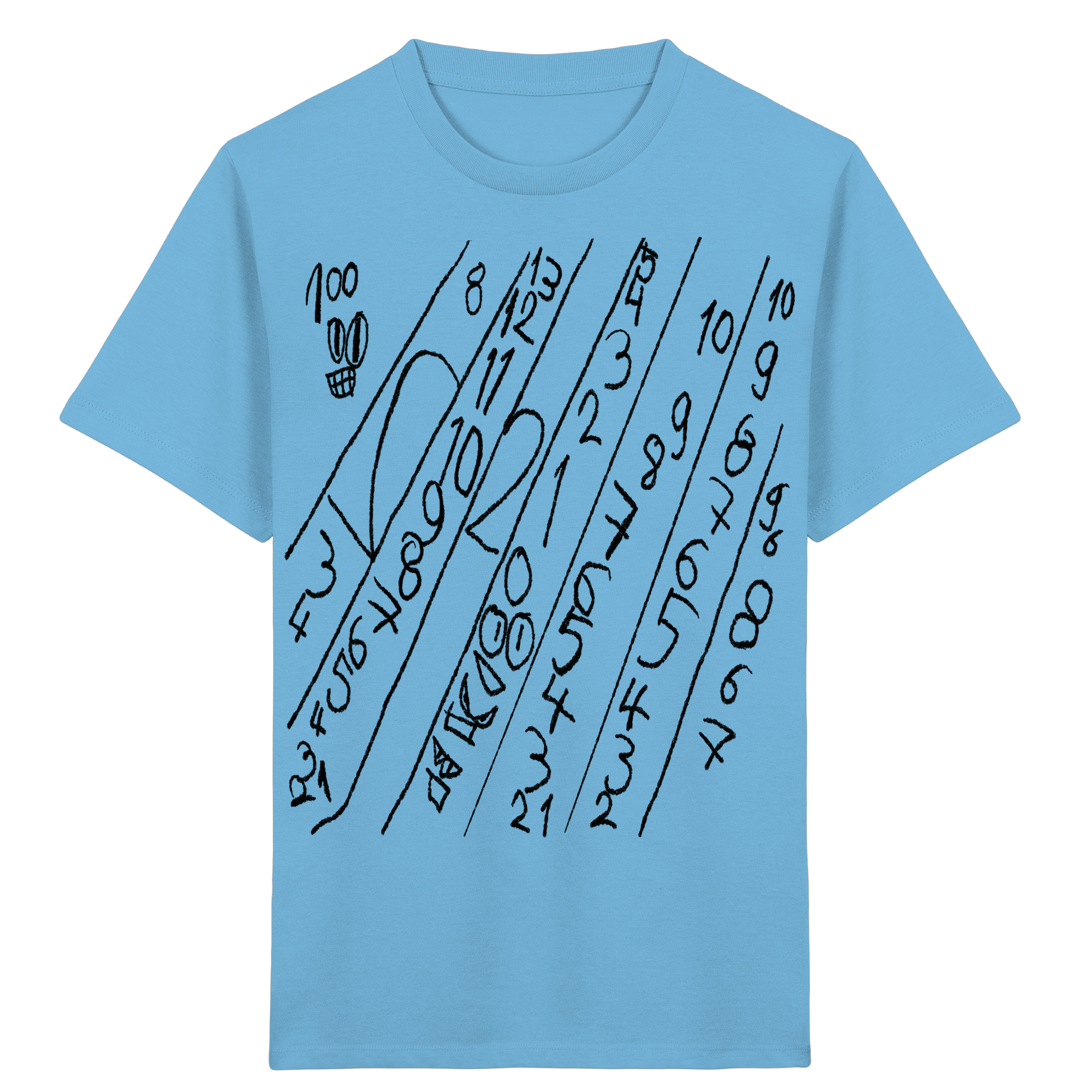 numeric-drift-kinder-tshirt-blau