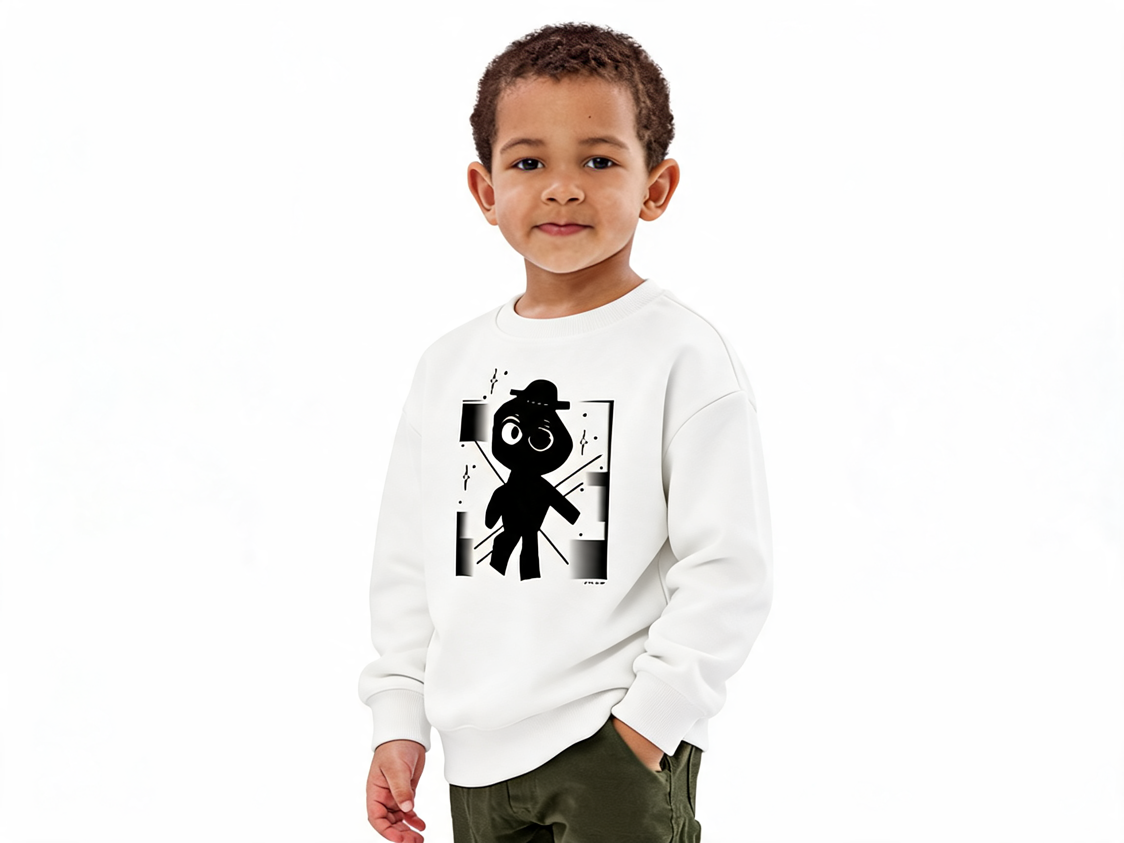 Kinder-Sweatshirt – Unendlich Buddy