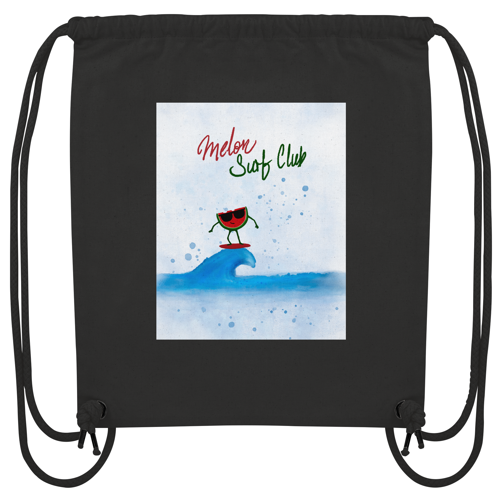 Melon Surf Club - Organic Gym-Bag