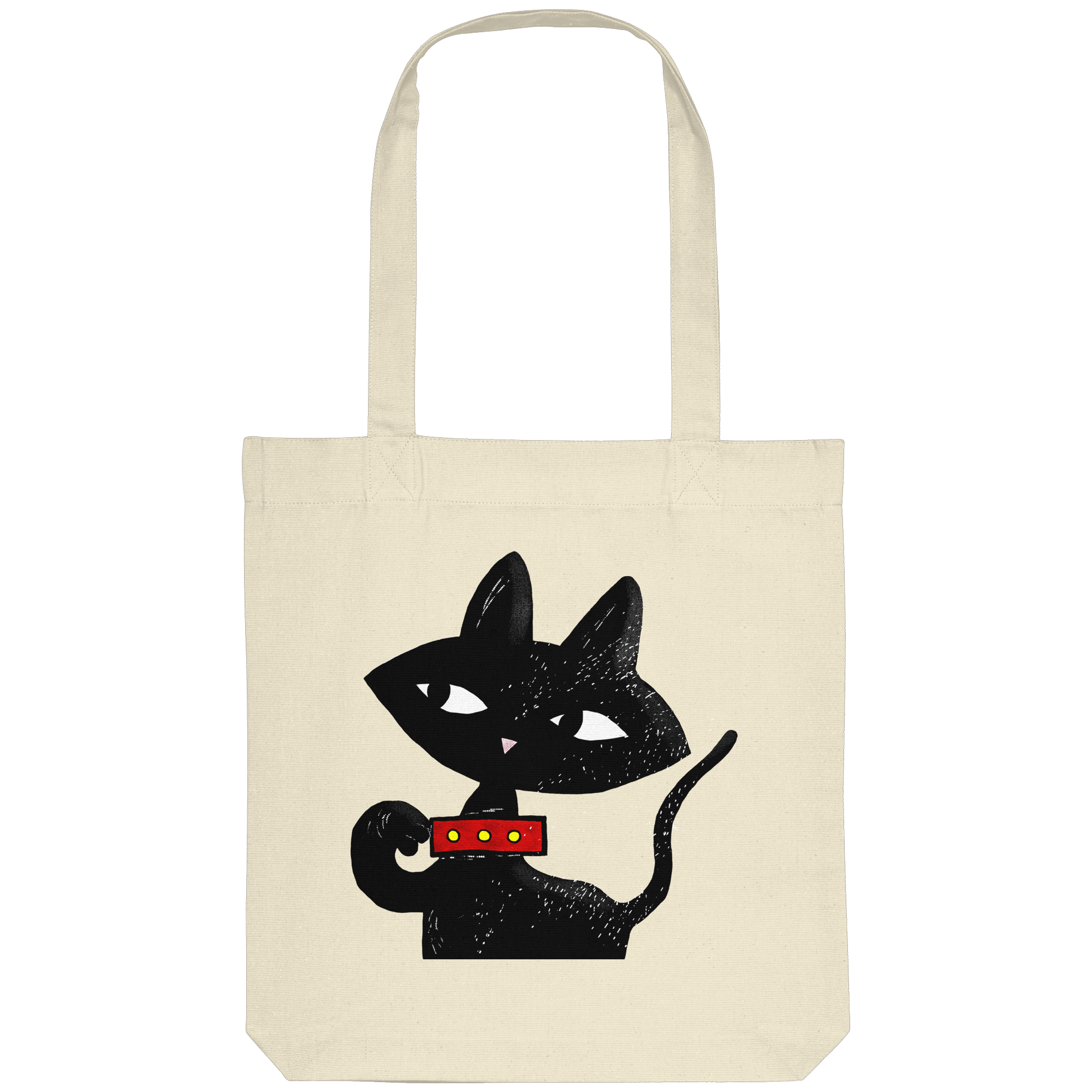 Schwarze Katze - Organic Tote-Bag