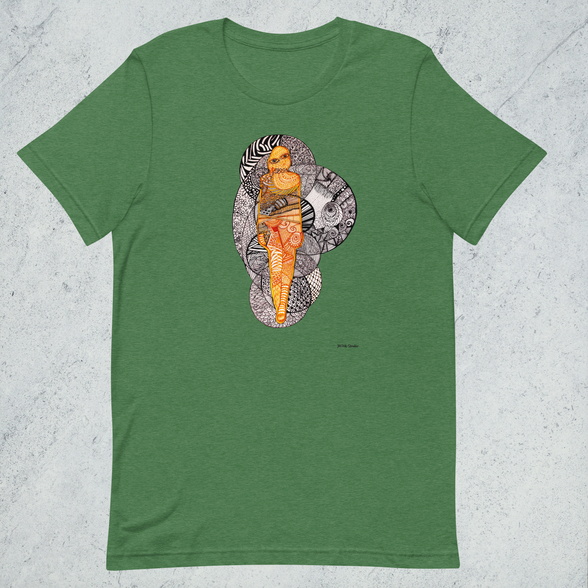 graphic illustration t shirt artistic figure design minimalist art shirt jupek studio