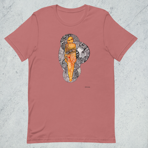 graphic illustration t shirt artistic figure design minimalist art shirt jupek studio