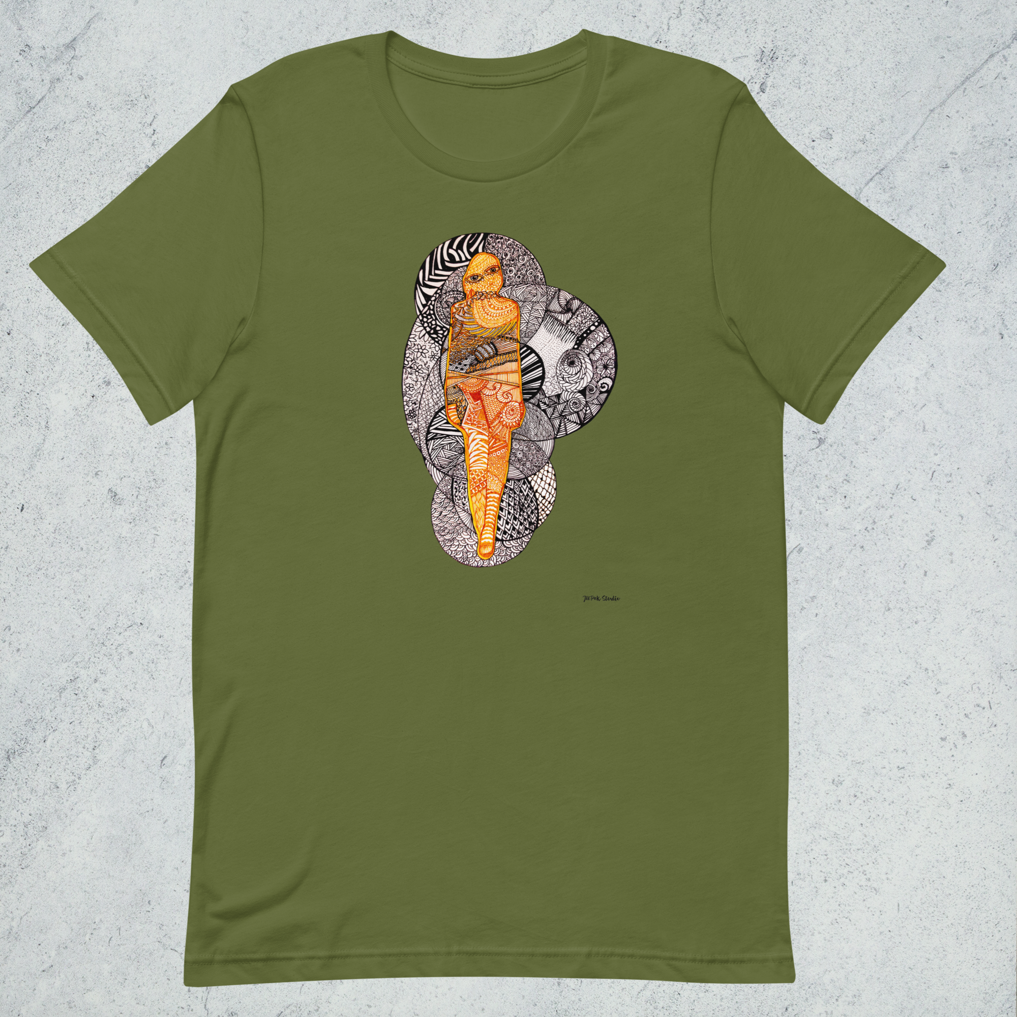graphic illustration t shirt artistic figure design minimalist art shirt jupek studio